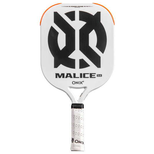 ONIX Malice Open Throat Composite Pickleball Paddle - 14 mm - White