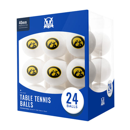 College Team Ping Pong Balls (24-Pack)