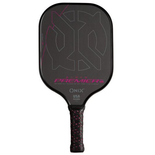 ONIX Evoke Premier Raw Carbon Pickleball Paddle - 10 mm - Pink
