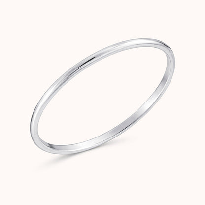 14k Gold Thin Wedding Band Ring (TEST)
