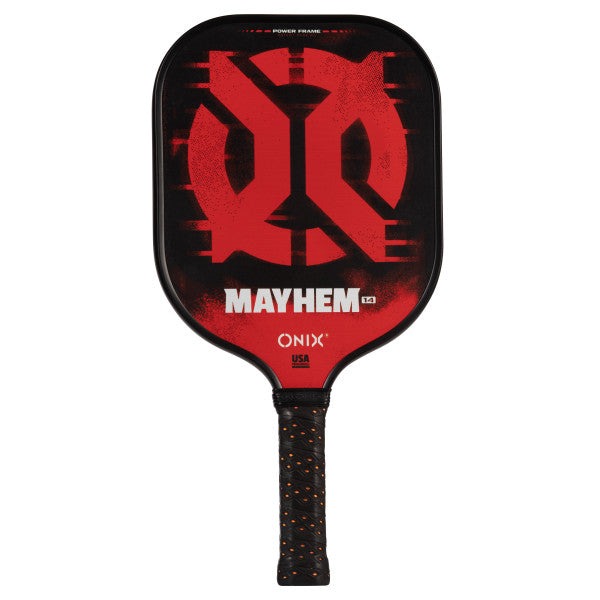 ONIX Mayhem Composite Pickleball Paddle - 14 mm - Orange/Black
