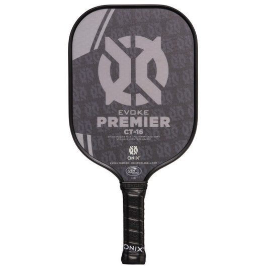 ONIX Evoke Premier CT-16 Pickleball Paddle - Black