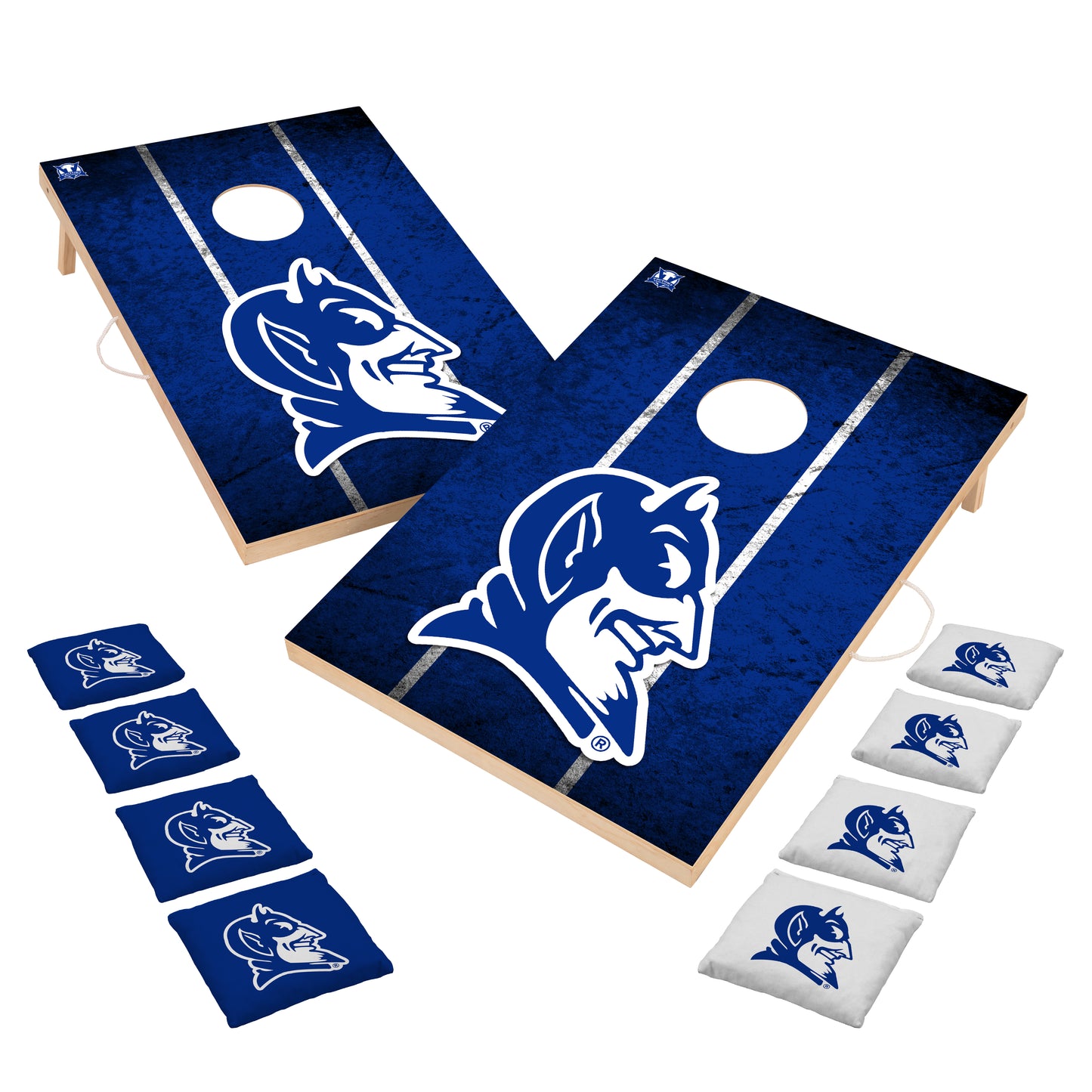 College Team 2x3 Solid Wood Cornhole Game
