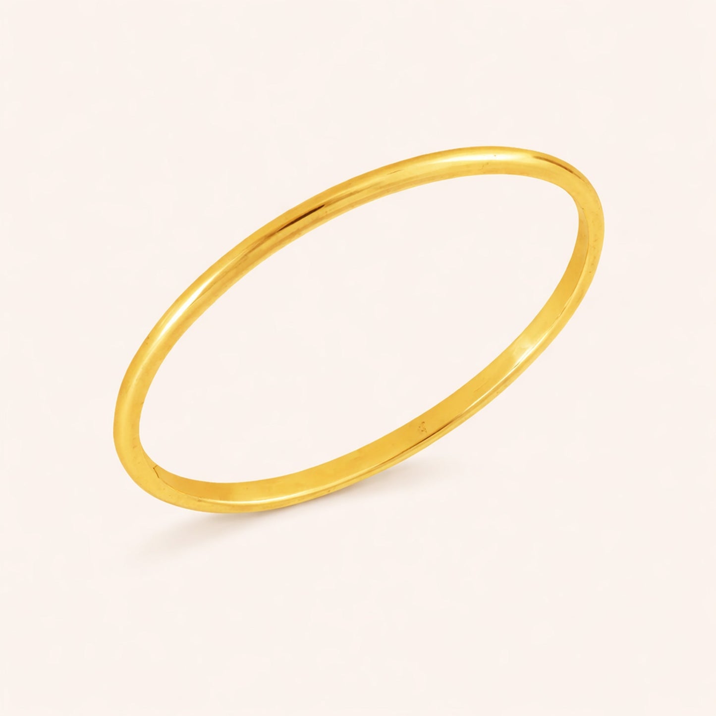 14k Gold Thin Wedding Band Ring (TEST)