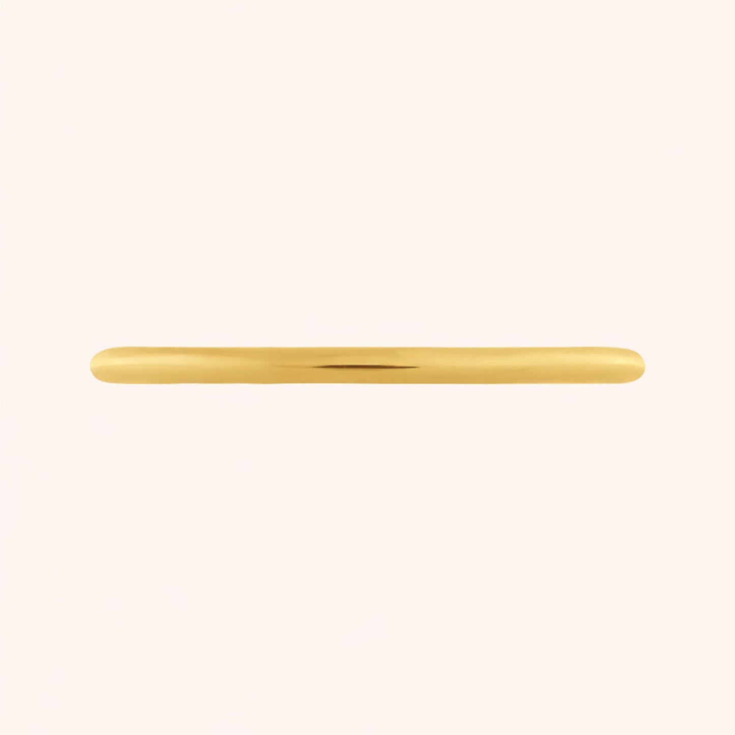 14k Gold Thin Wedding Band Ring (TEST)