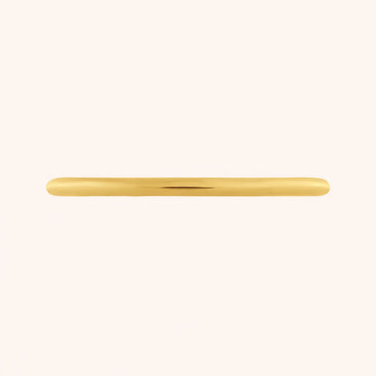 14k Gold Thin Wedding Band Ring (TEST)