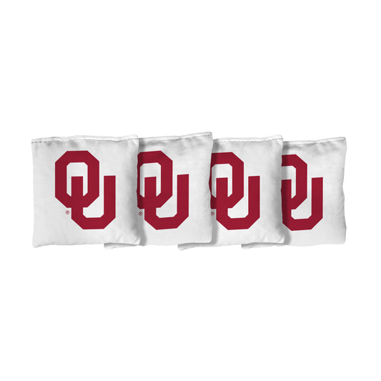 Oklahoma Sooners Corn-Filled Cornhole Bags (4-Pack)