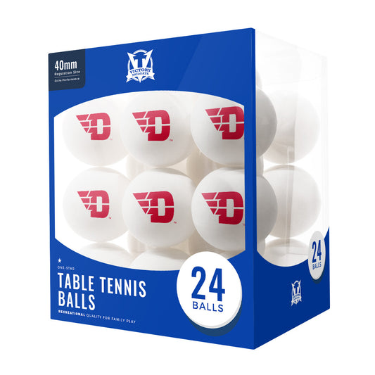 Dayton Flyers Ping Pong Balls (24-Pack)