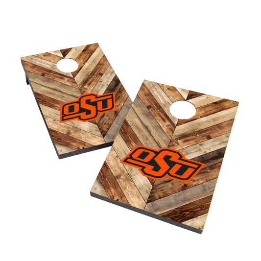 College Team 2x3 Rustic Bag Toss Game
